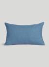 ALMOFADA LINHO AZUL 50x30 cm