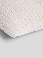 ALMOFADA TRICÔ OFF WHITE