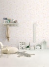 PAPEL DE PAREDE JARDIM DE ESTRELAS BRANCO 290 cm