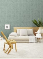 PAINEL DE PAREDE FRACTAL NATURAL AZUL
