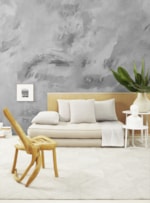 PAINEL DE PAREDE PAINEL TEXTURA CINZA