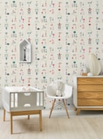 PAPEL DE PAREDE COLEÇÃO VERMELHO E VERDE