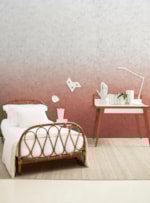 PAPEL DE PAREDE DEGRADE PRATA ROSA 154