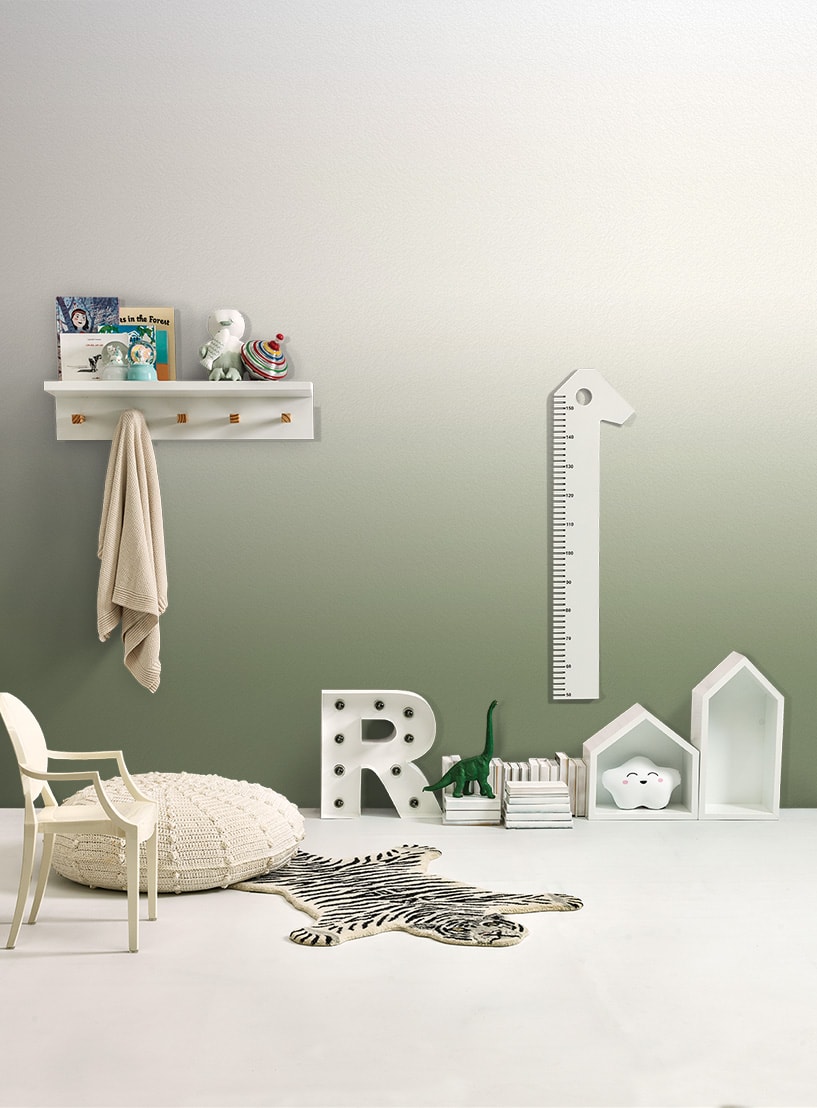 PAPEL DE PAREDE DEGRADE VERDE 125