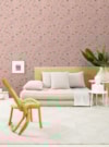 PAPEL DE PAREDE JARDIM SURREAL ROSA 290 cm