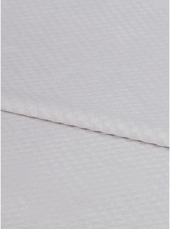 TECIDO JACQUARD XADREZ BEGE