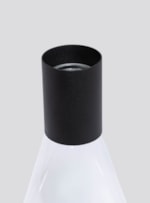 VASO PIRÂMIDE G PRETO